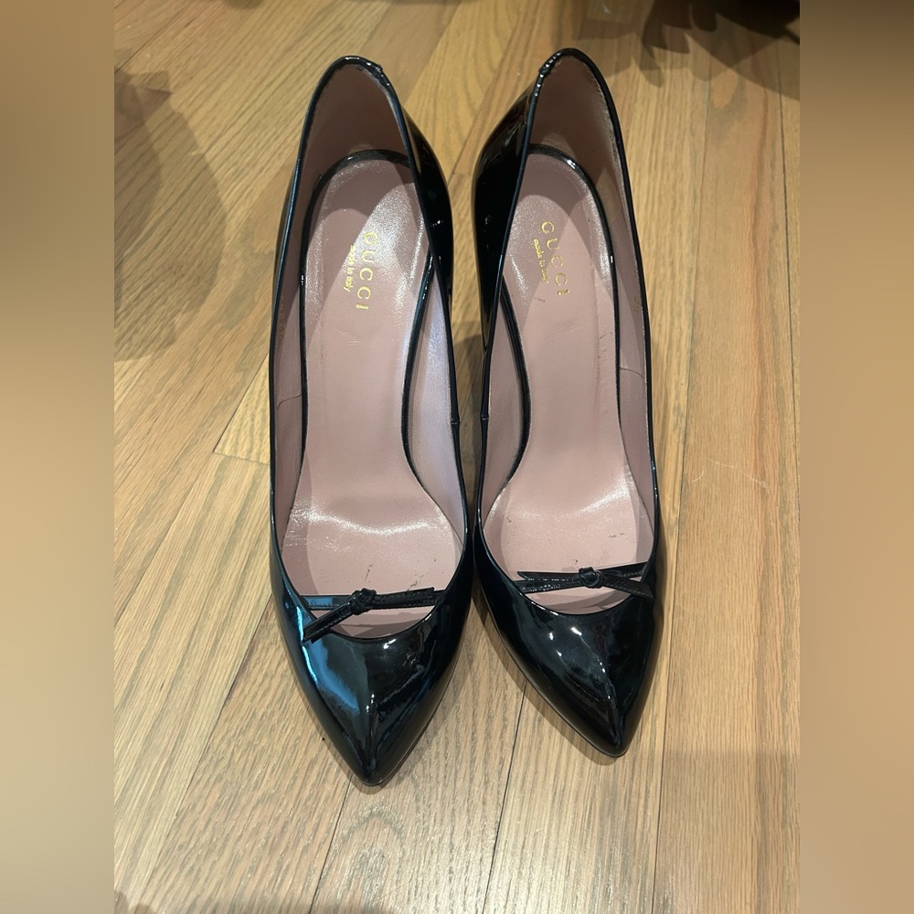 Gucci patent black heels size 39 - Picture 10 of 15